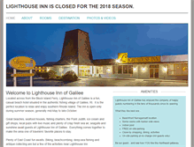 Tablet Screenshot of lighthouse-inn-ri.com
